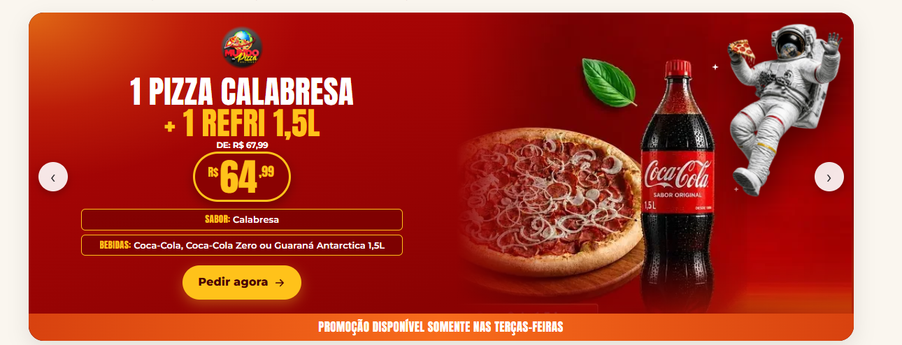 Destaque do Mundo da Pizza